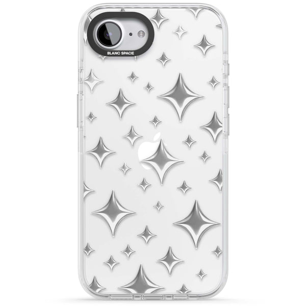 Chrome Puff Sparkle Pattern