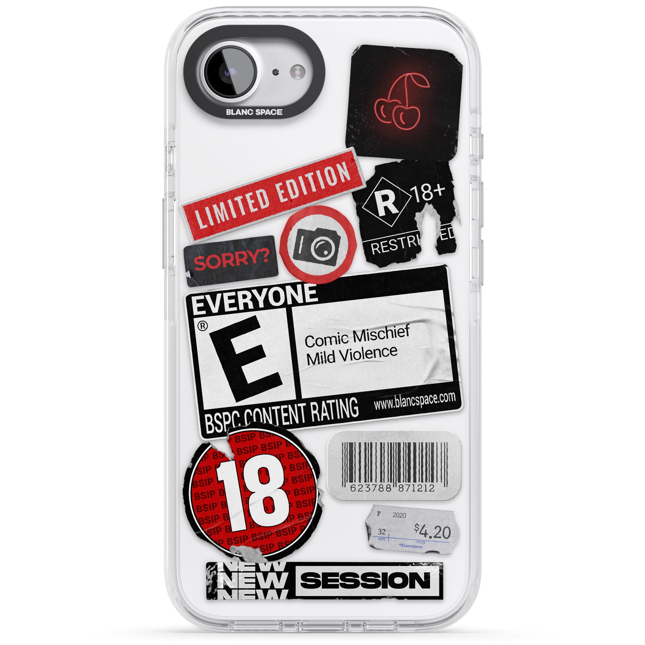 Rated 18+ Sticker Mix