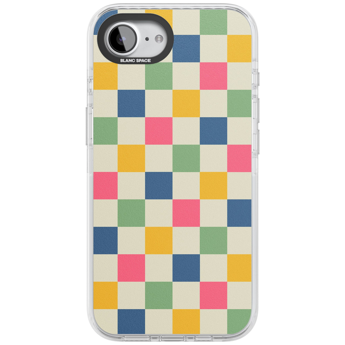 Sugar Cubes iPhone 16e / iPhone 17e Impact Clear Phone Case front