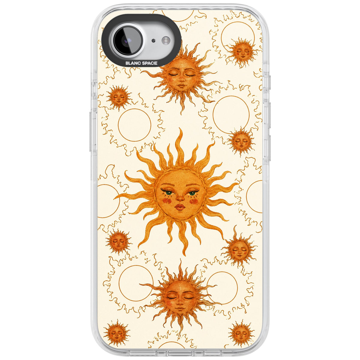Solstice Muse iPhone 16e / iPhone 17e Impact Clear Phone Case front