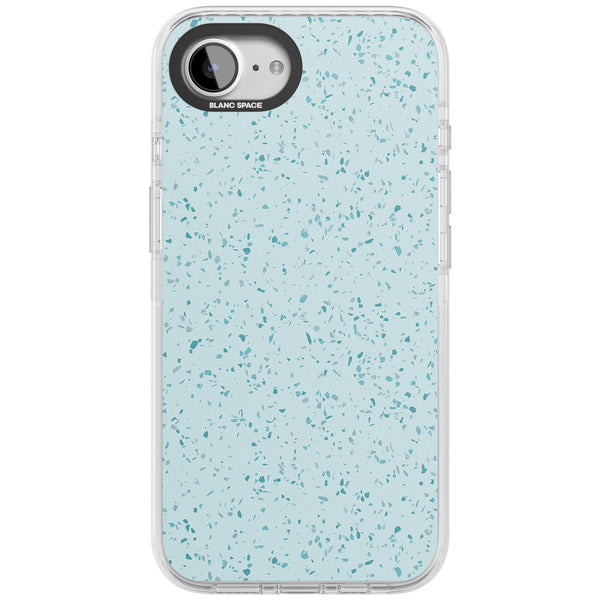 Light Blue Terrazzo Pattern