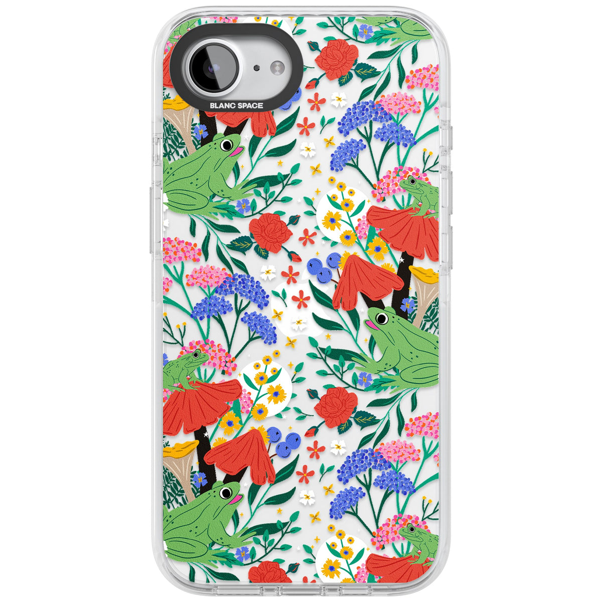 Tropical iPhone 16e / iPhone 17e Impact Clear Phone Case front