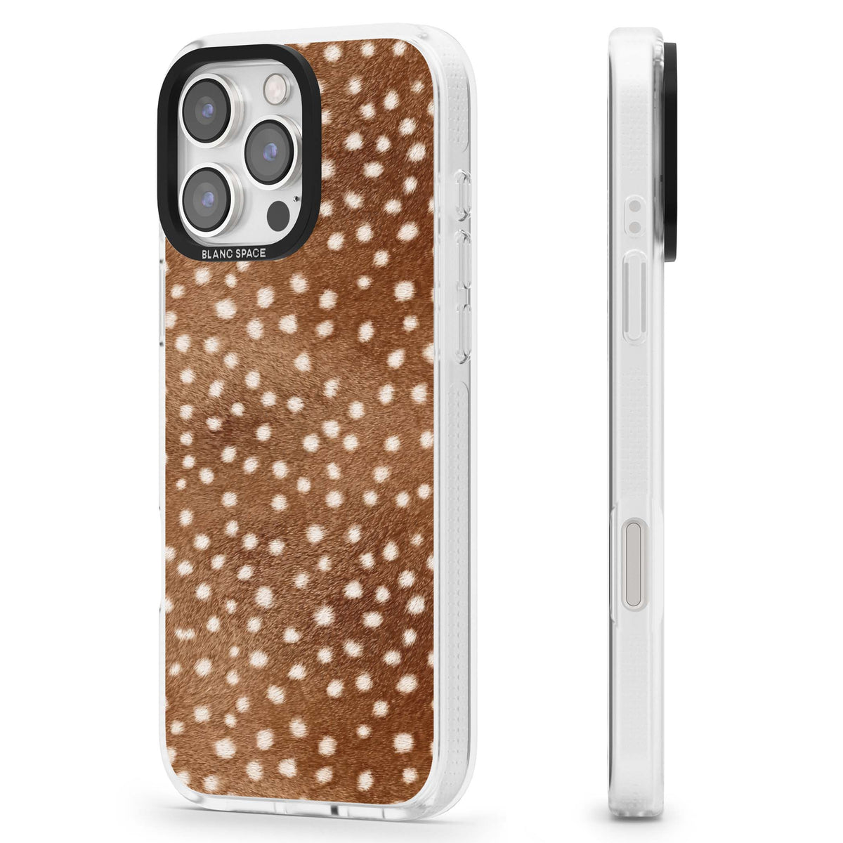 Deer Print animals iPhone case | Clear Case Impact Air case for iPhone 16 Pro, iPhone 16 Pro Max