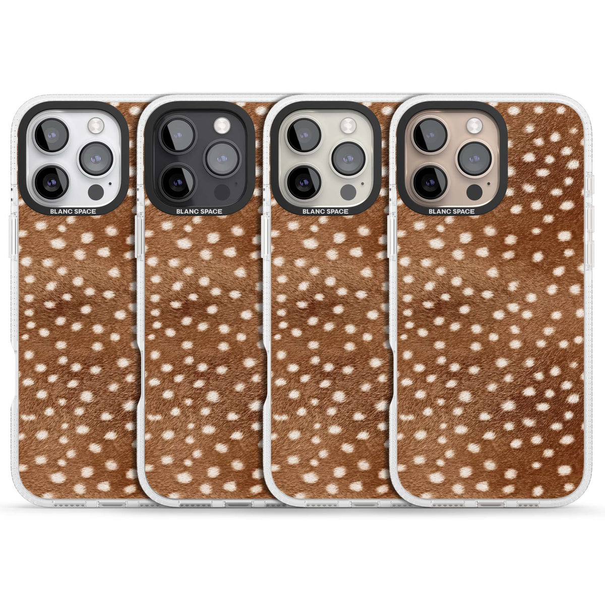 Deer Print animals iPhone case | Clear Case Impact Air case for iPhone 16 Pro, iPhone 16 Pro Max