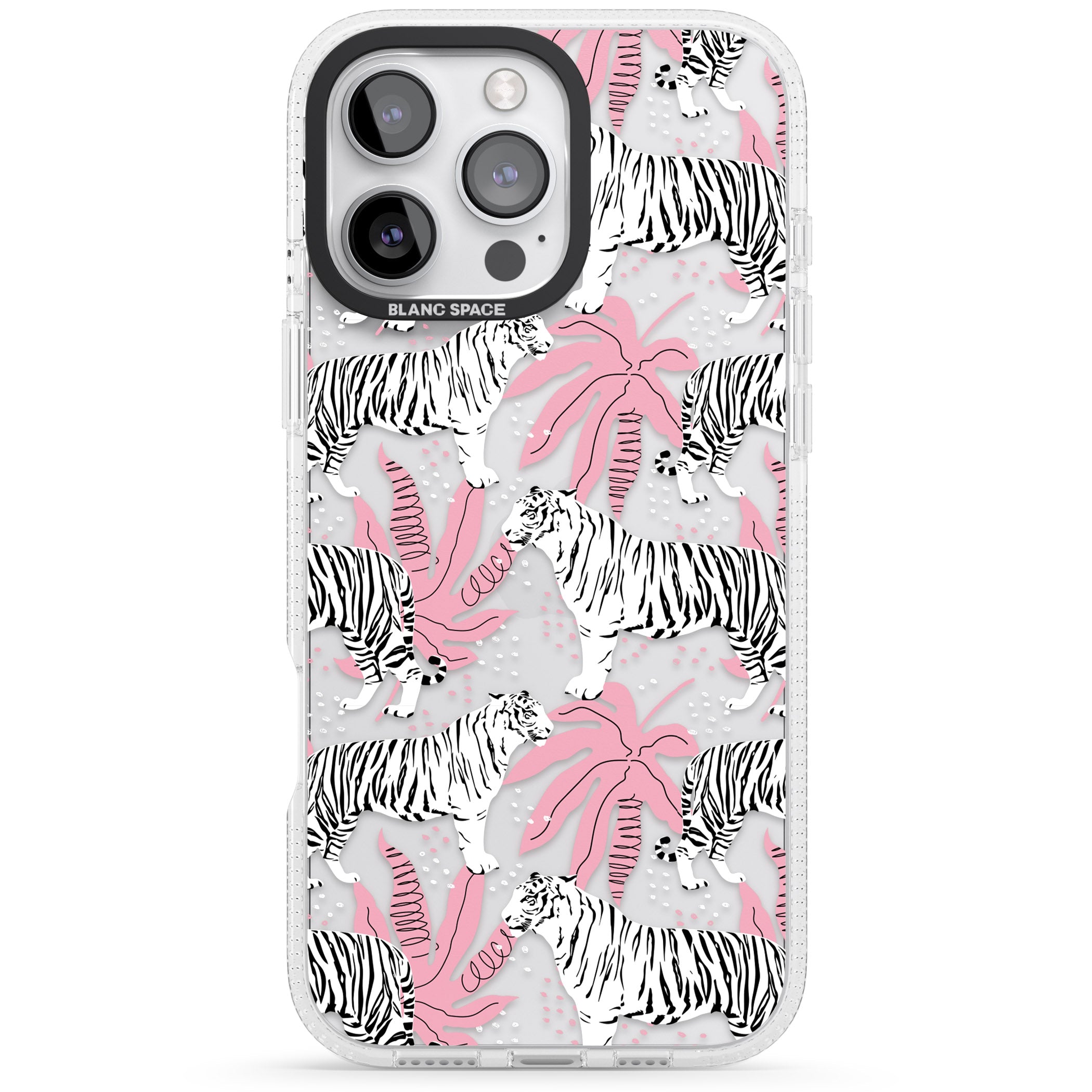 Pink & White Tropical Tigers