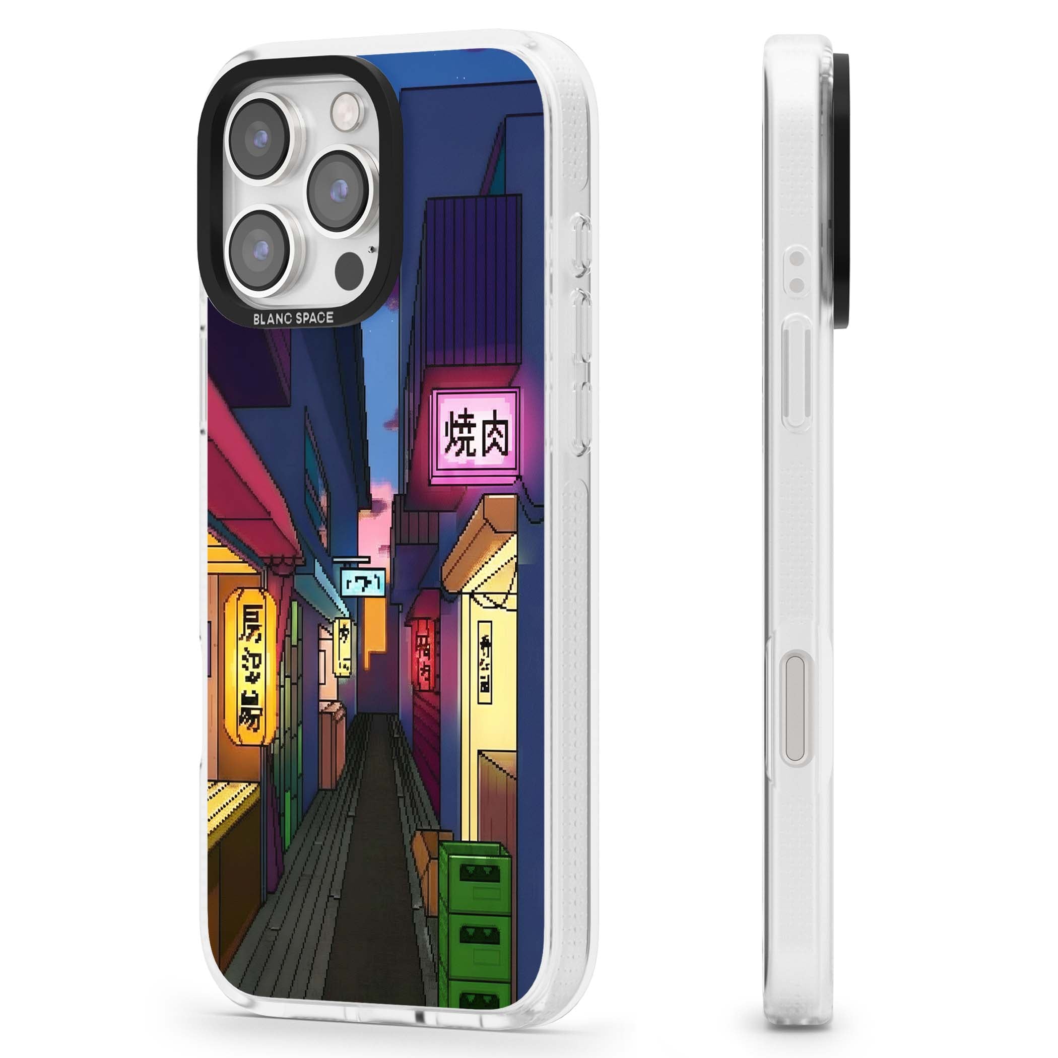 Nights In The Yokocho for him iPhone case | Clear Case Impact Air case for iPhone 16 Pro, iPhone 16 Pro Max