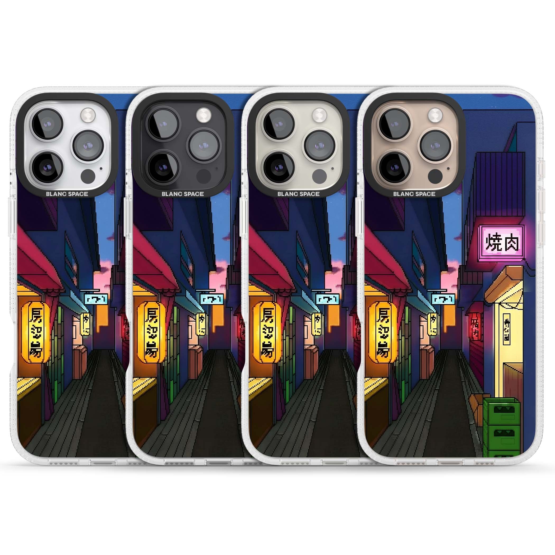 Nights In The Yokocho for him iPhone case | Clear Case Impact Air case for iPhone 16 Pro, iPhone 16 Pro Max