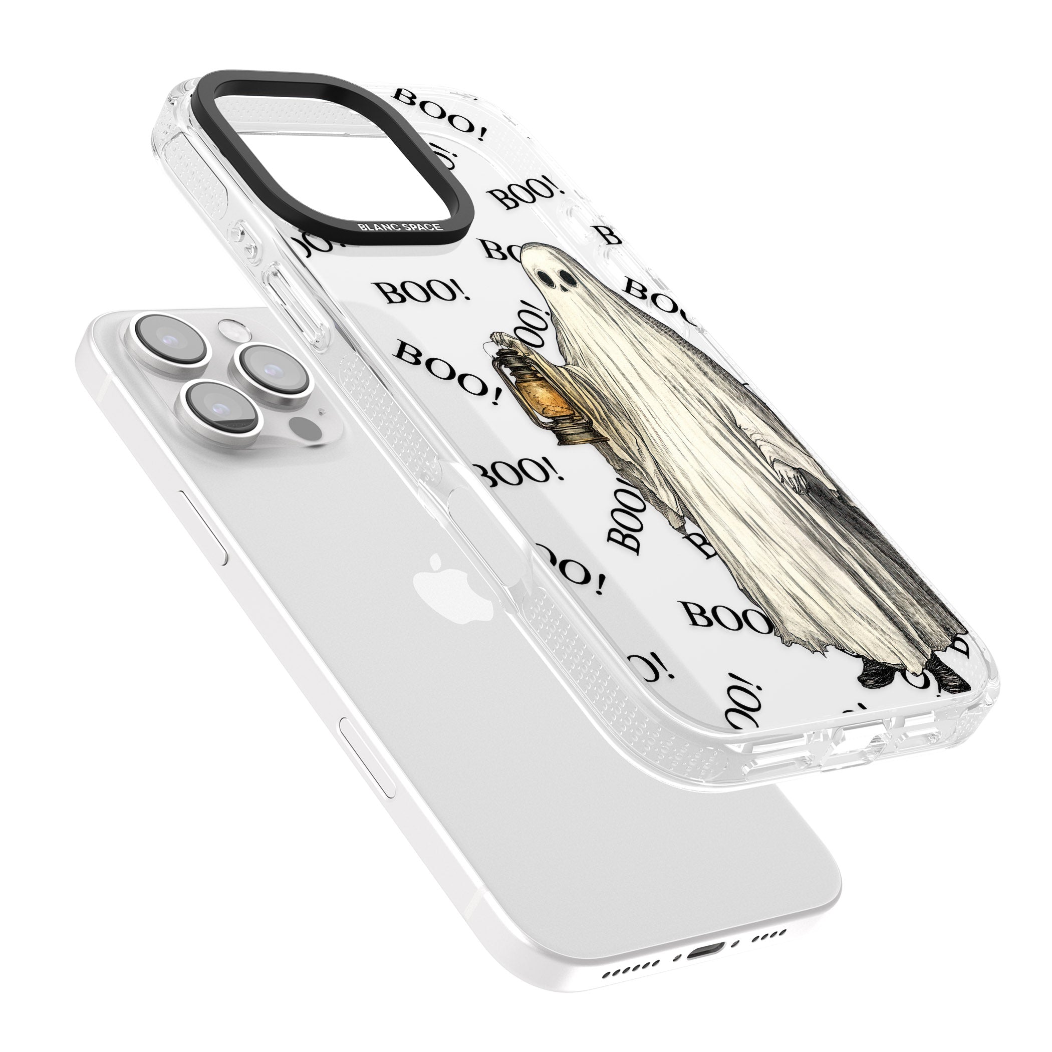 Light the Way iPhone 16 Pro Max / 16 Pro Clear Case Impact Air - Blanc Space