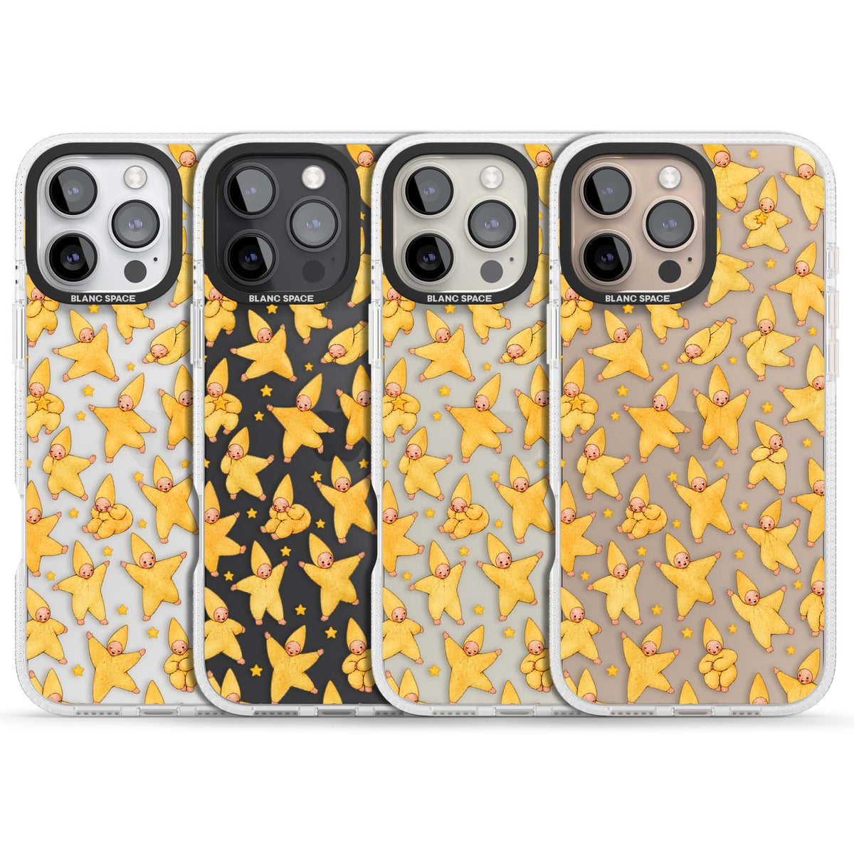 Dancing Star Babies for her iPhone case | Clear Case Impact Air case for iPhone 16 Pro, iPhone 16 Pro Max