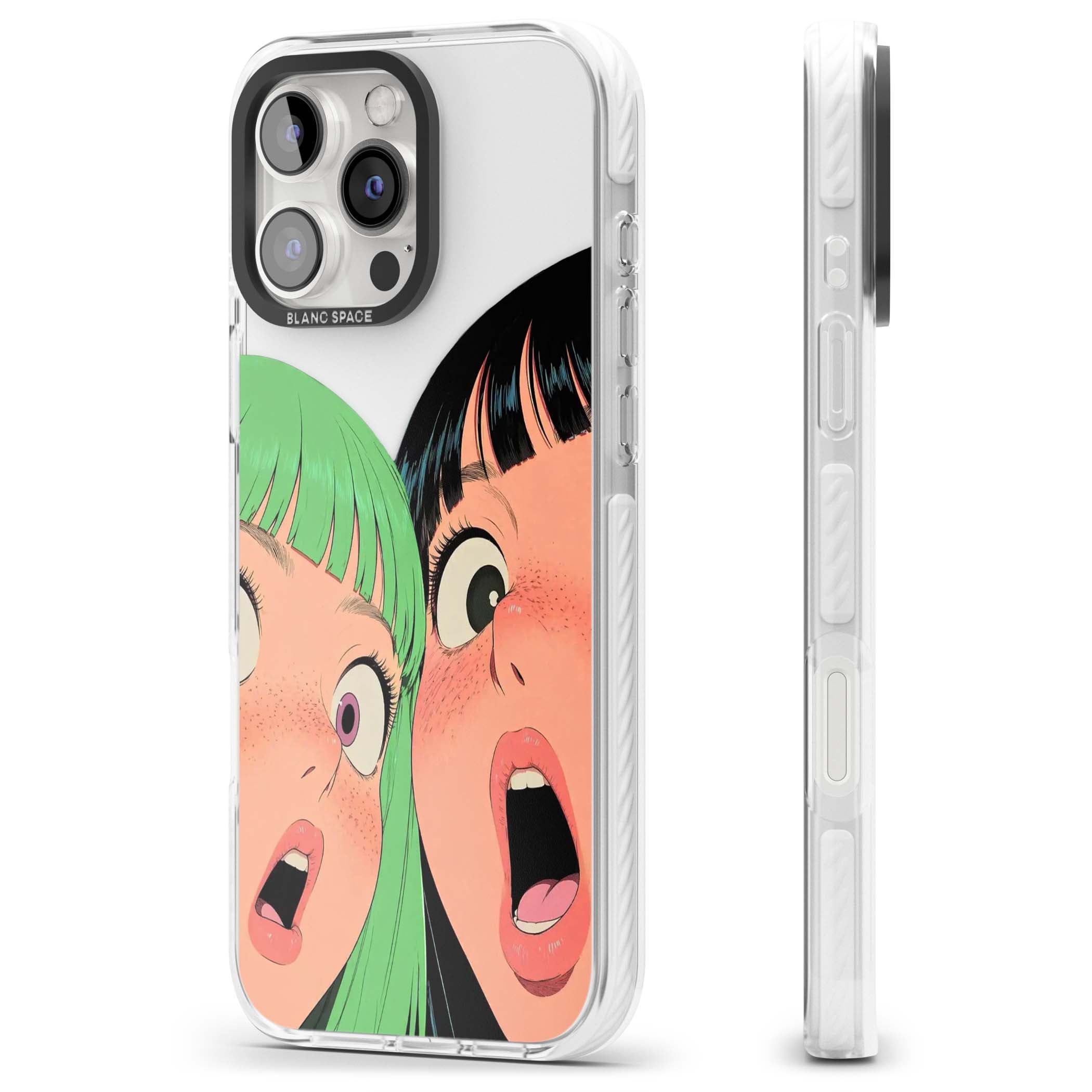 Gasp for her iPhone case | Clear Impact case for iPhone 16 Pro, iPhone 16 Pro Max