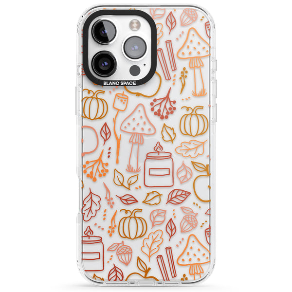 Autumn Line Pattern