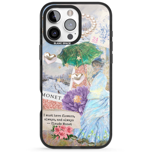 Monet 'Must Have Flowers' Collage