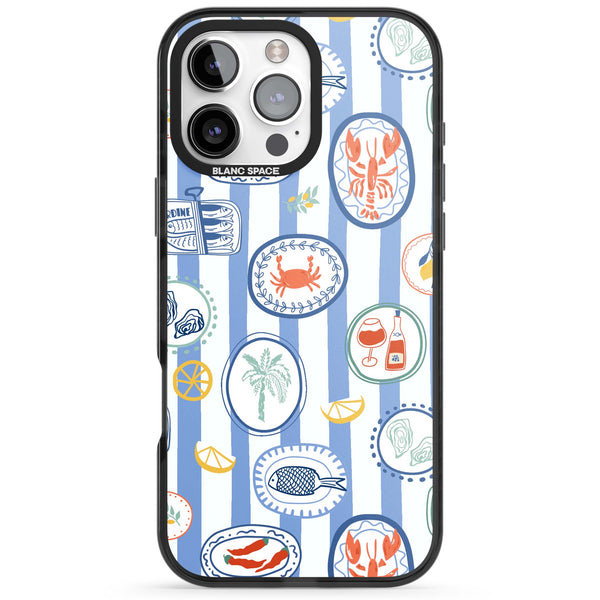 Nautical Stripes & Coastal Plates