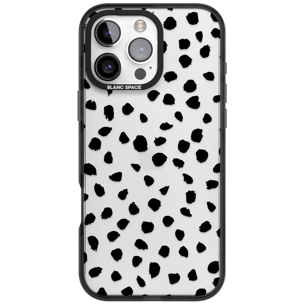 Black Dalmatian Polka Dot