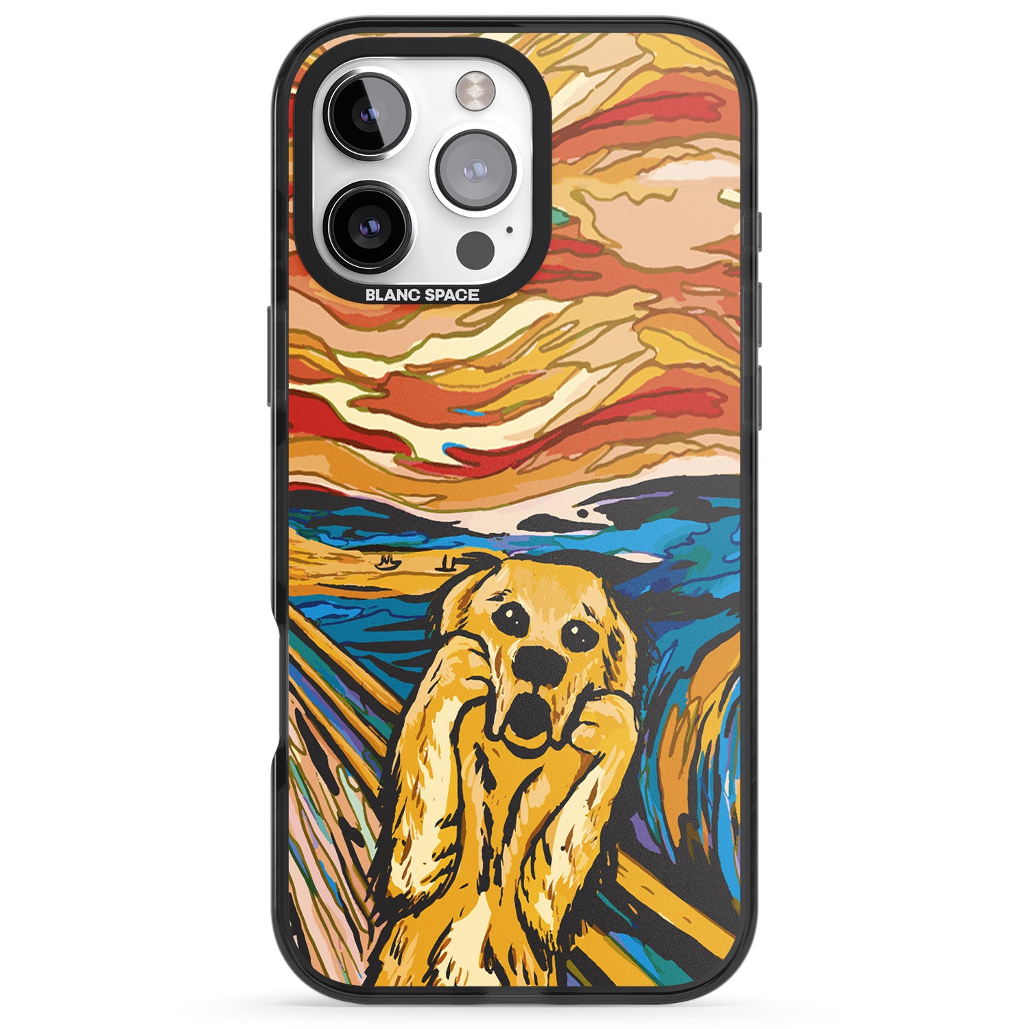 iPhone 16 Pro Max The Bark Black Impact Phone Case