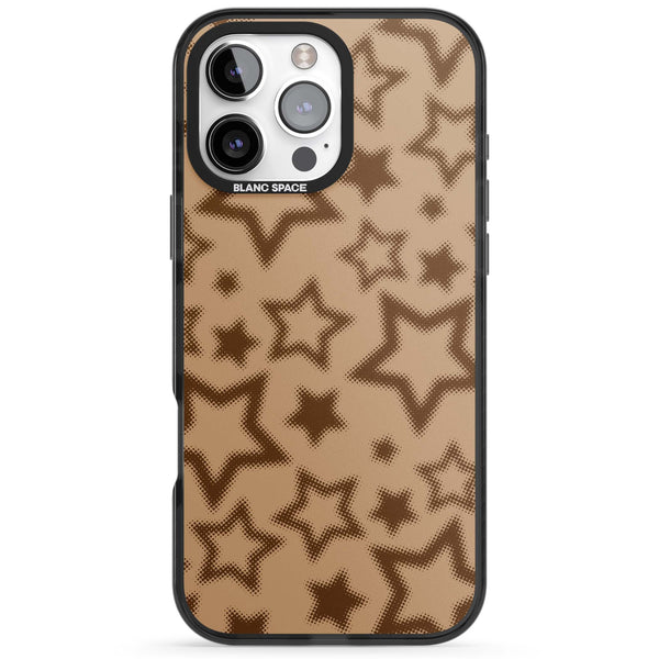 Latte Halftone Stars