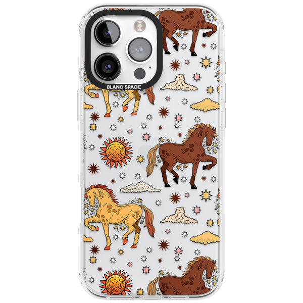 Boho Celestial Wild Horses