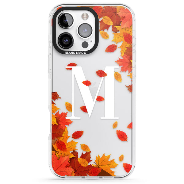 Personalised Autumn Leaves Monogram