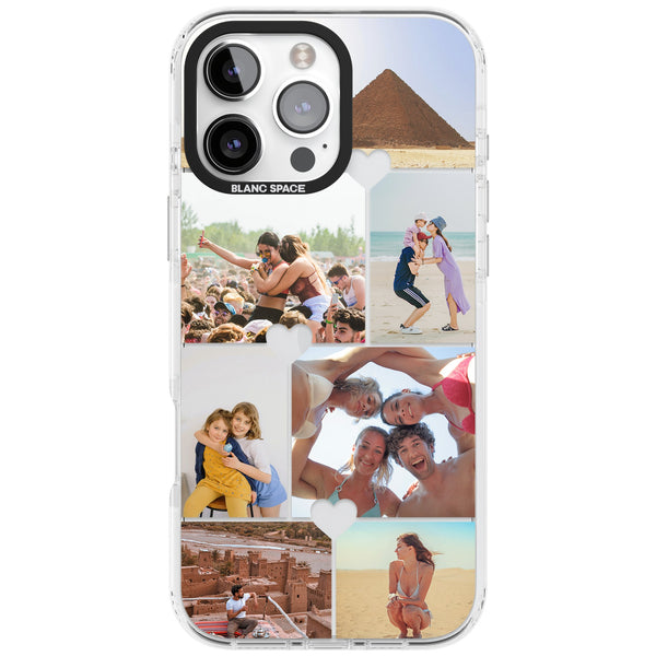 Personalised Heart Photo Grid