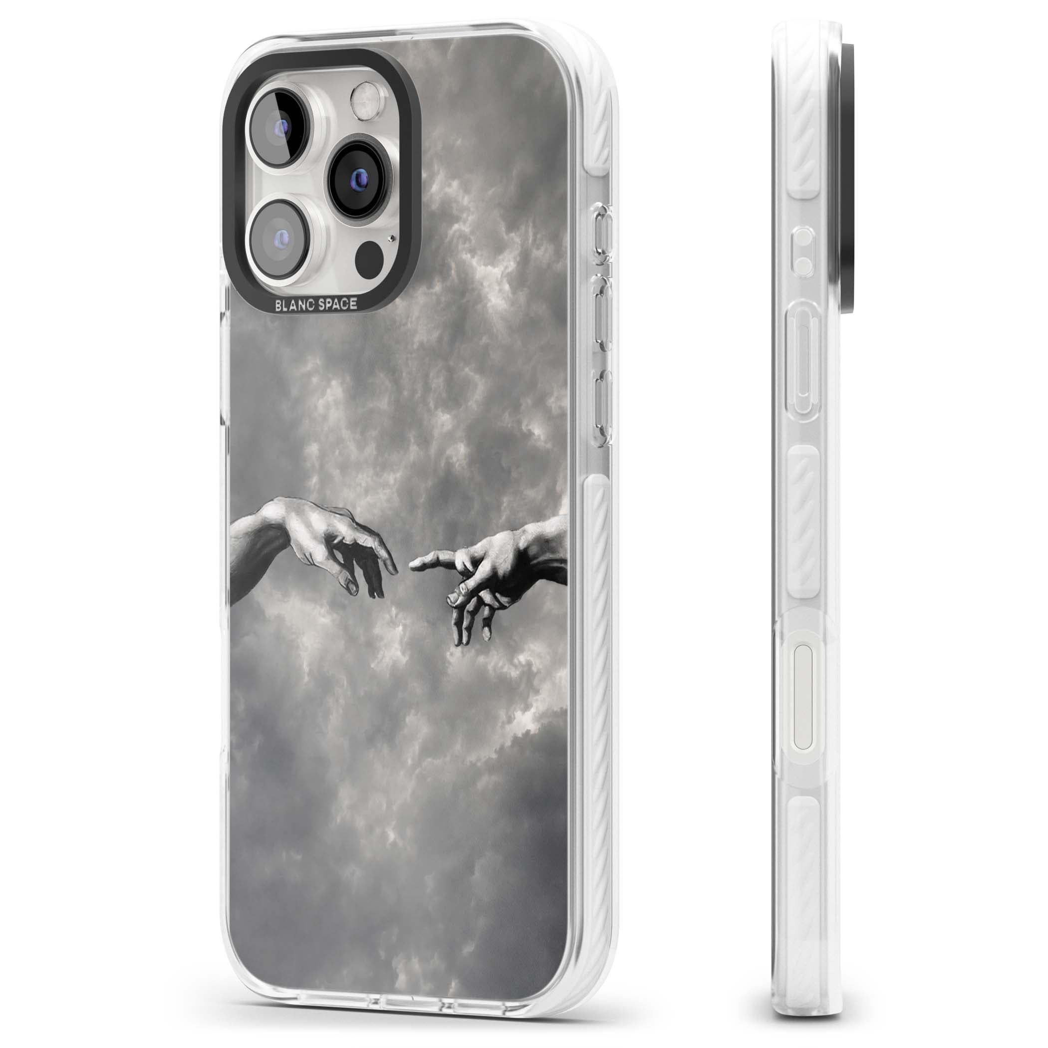 Creation art iPhone case | Clear Impact case for iPhone 16 Pro, iPhone 16 Pro Max