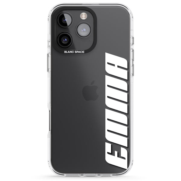 Personalised Vertical Bold Name