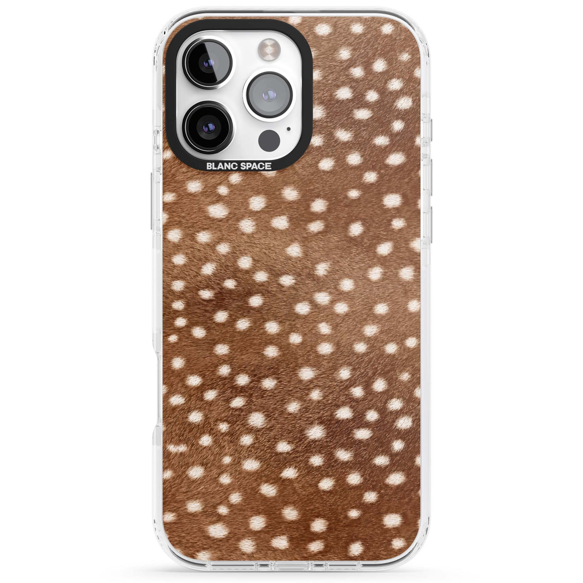 Deer Print animals iPhone case | Clear Impact case for iPhone 16 Pro, iPhone 16 Pro Max