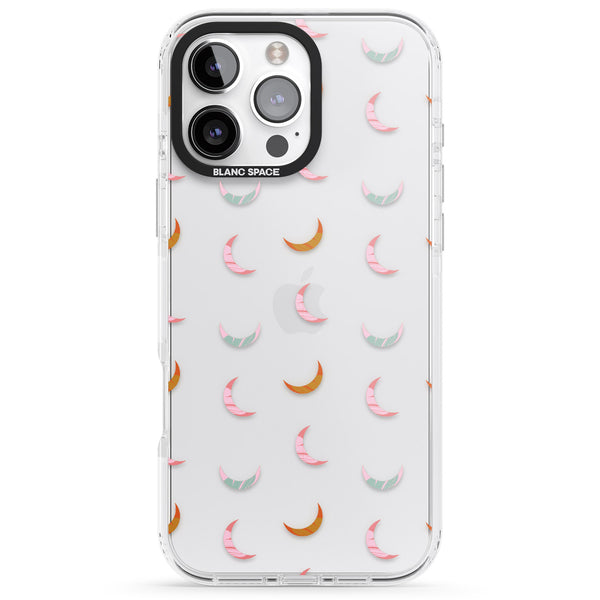 Colourful Crescent Moons