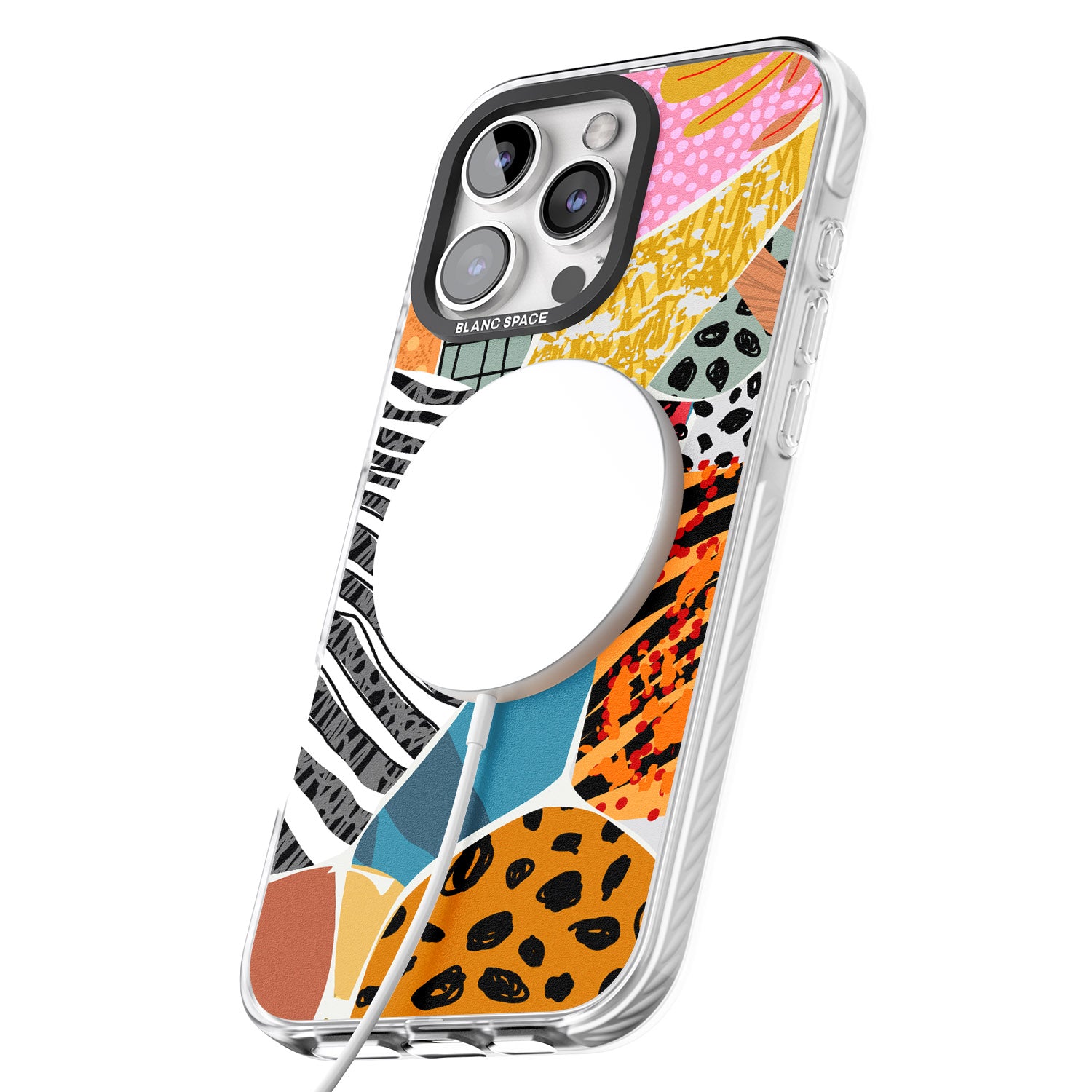 iPhone 16 Pro Max Print Passion Black Impact Phone Case