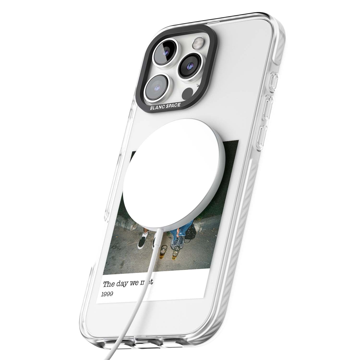 Photo Memory minimal iPhone case | Impact Magsafe case for iPhone 16 Pro, iPhone 16 Pro Max