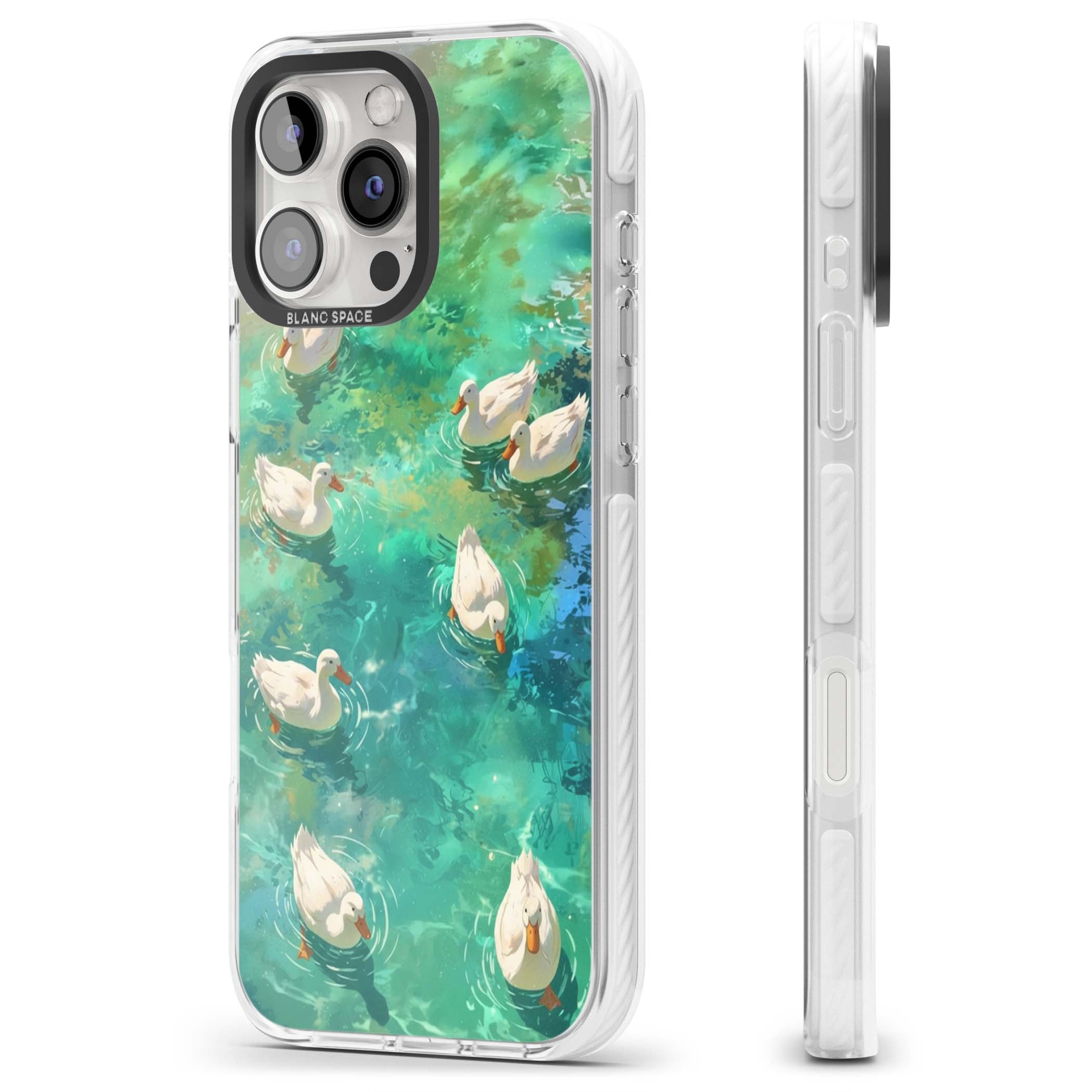 Ducks In The Pond for her iPhone case | Impact Magsafe case for iPhone 16 Pro, iPhone 16 Pro Max