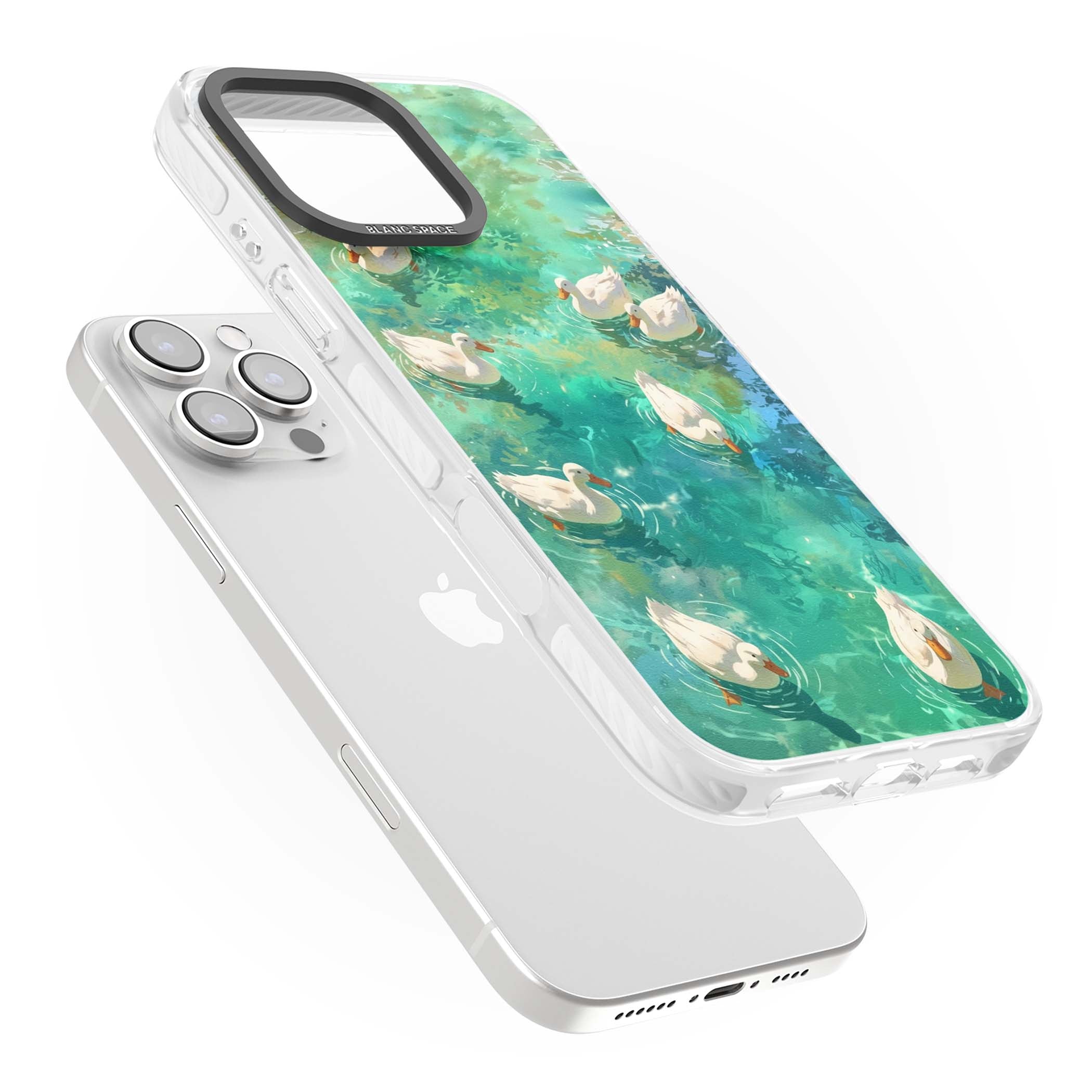 Ducks In The Pond for her iPhone case | Impact Magsafe case for iPhone 16 Pro, iPhone 16 Pro Max