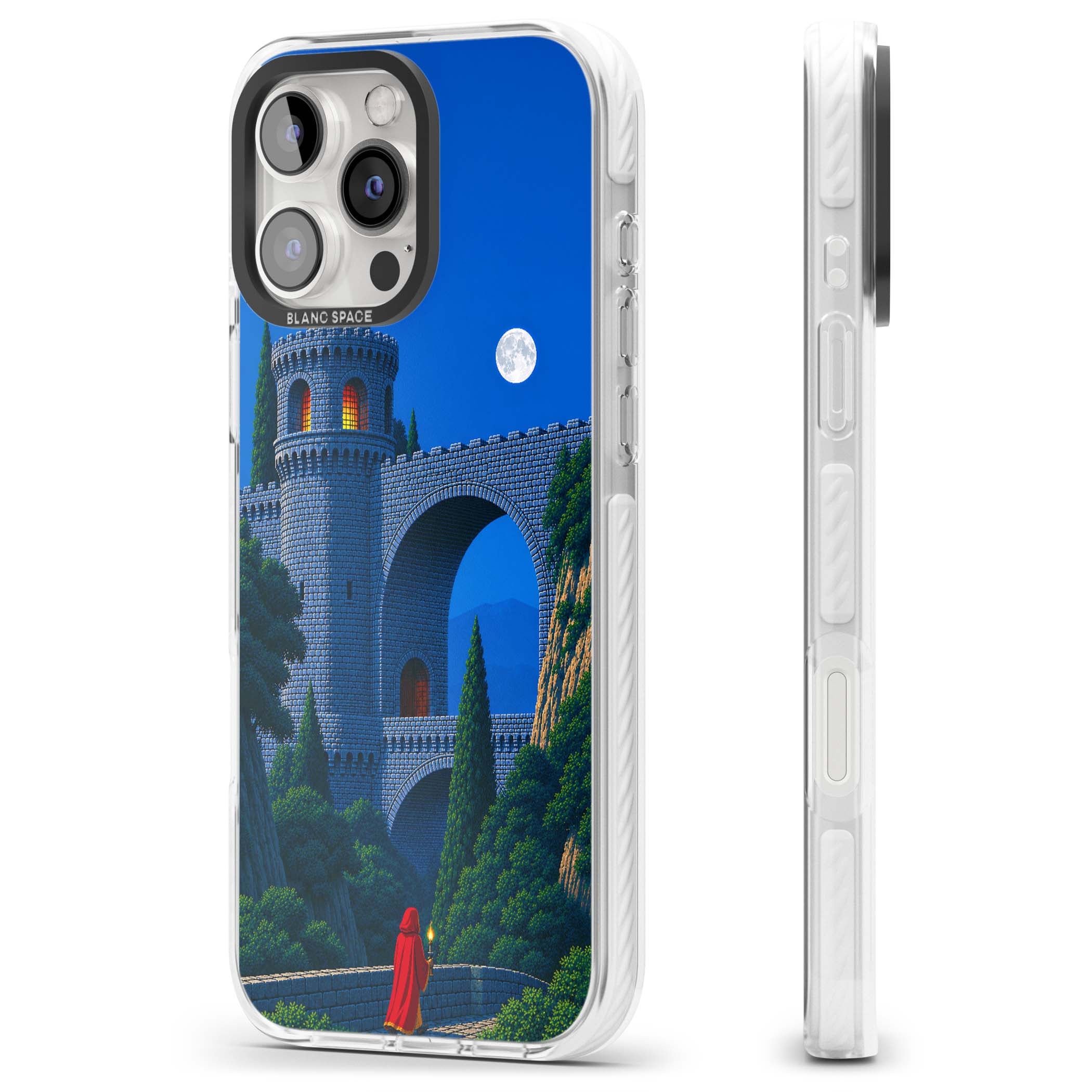 Castle Walls art iPhone case | Impact Magsafe case for iPhone 16 Pro, iPhone 16 Pro Max