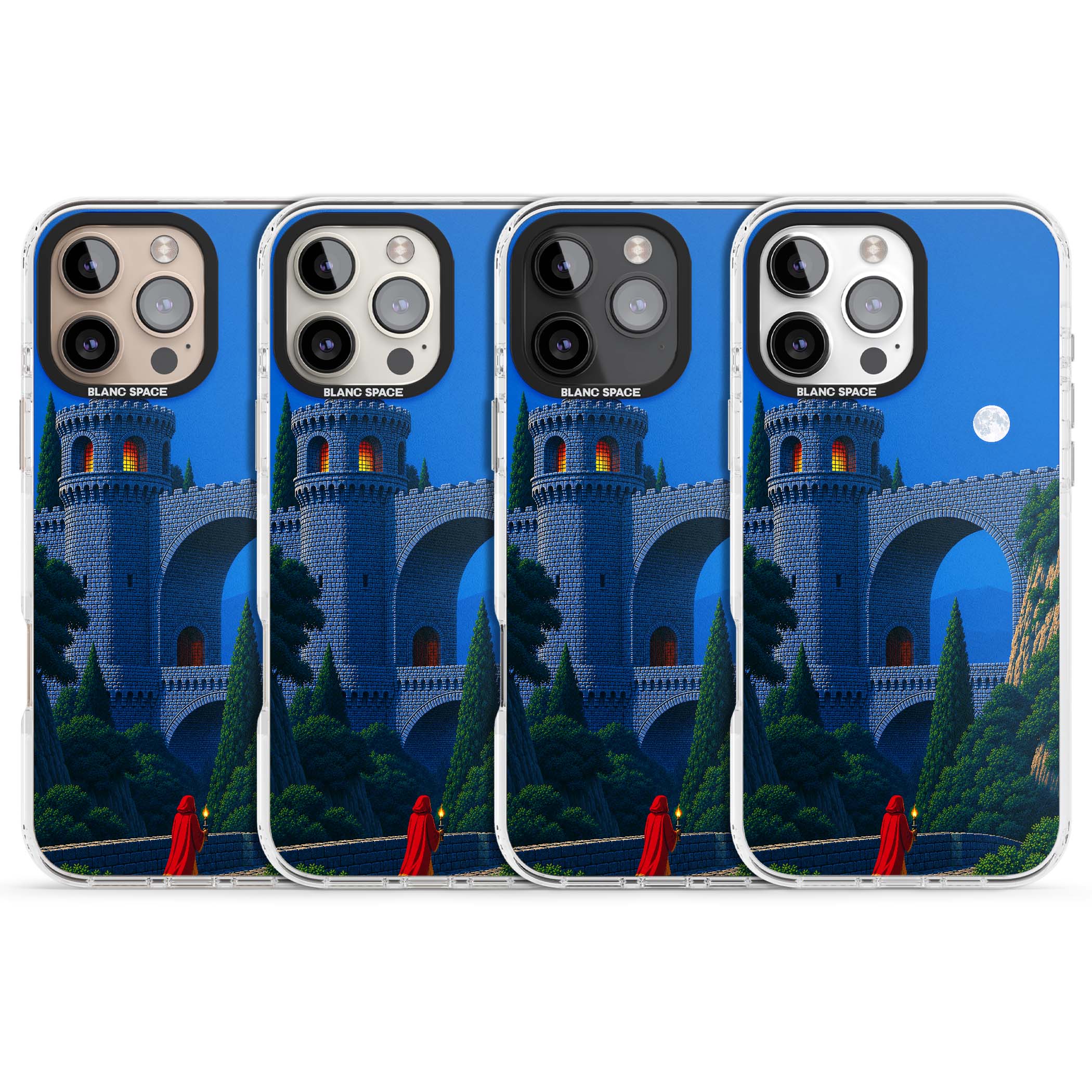 Castle Walls art iPhone case | Impact Magsafe case for iPhone 16 Pro, iPhone 16 Pro Max
