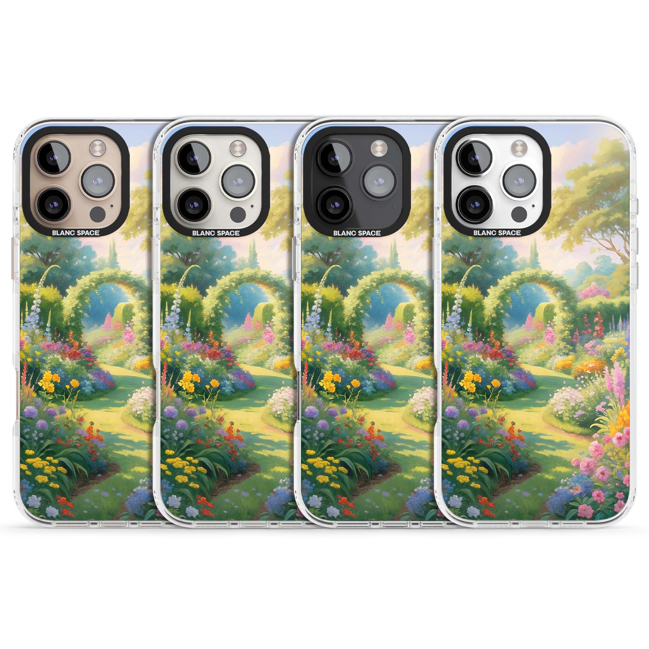 The Painter's Garden floral iPhone case | Impact Magsafe case for iPhone 16 Pro, iPhone 16 Pro Max