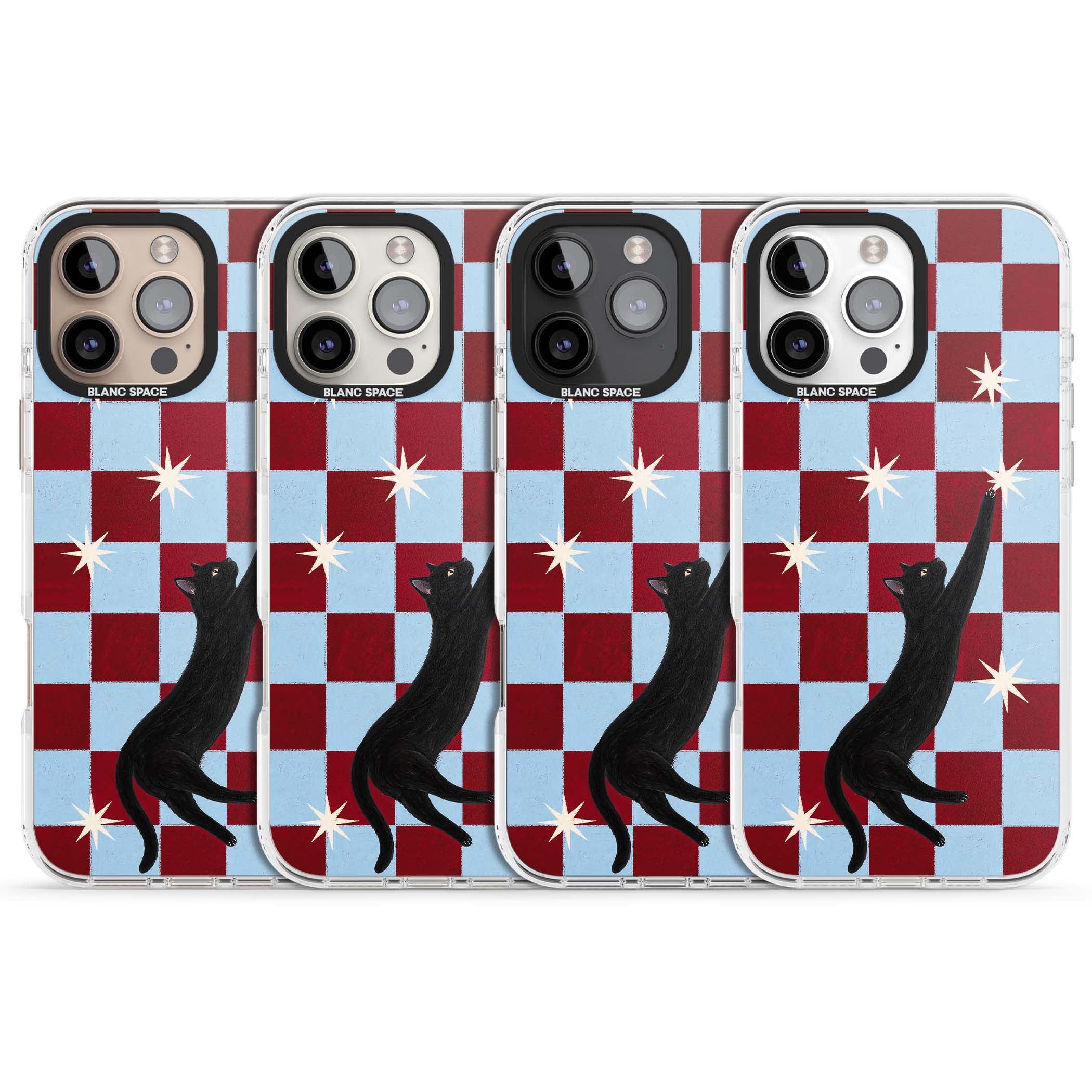 Starlit Kitty animals iPhone case | Impact Magsafe case for iPhone 16 Pro, iPhone 16 Pro Max