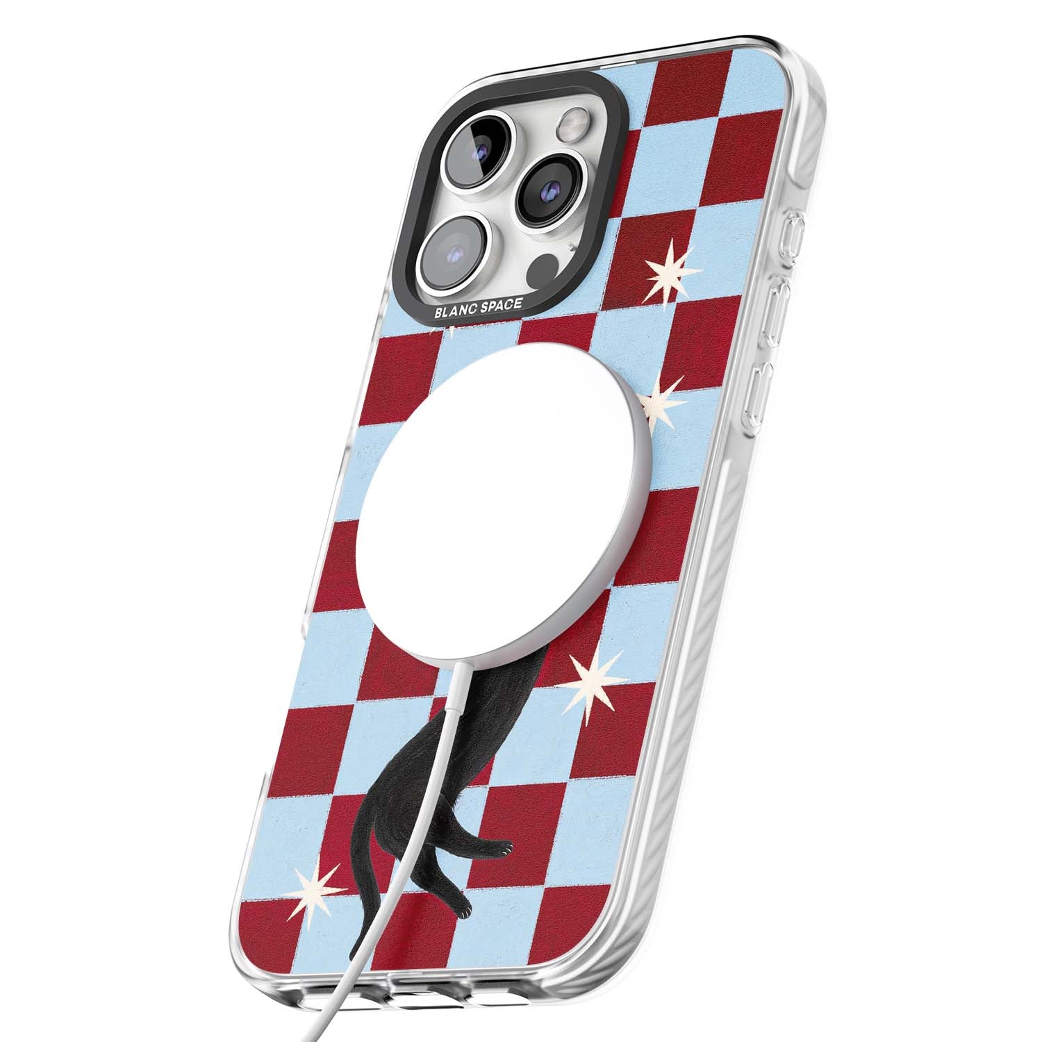 Starlit Kitty animals iPhone case | Impact Magsafe case for iPhone 16 Pro, iPhone 16 Pro Max