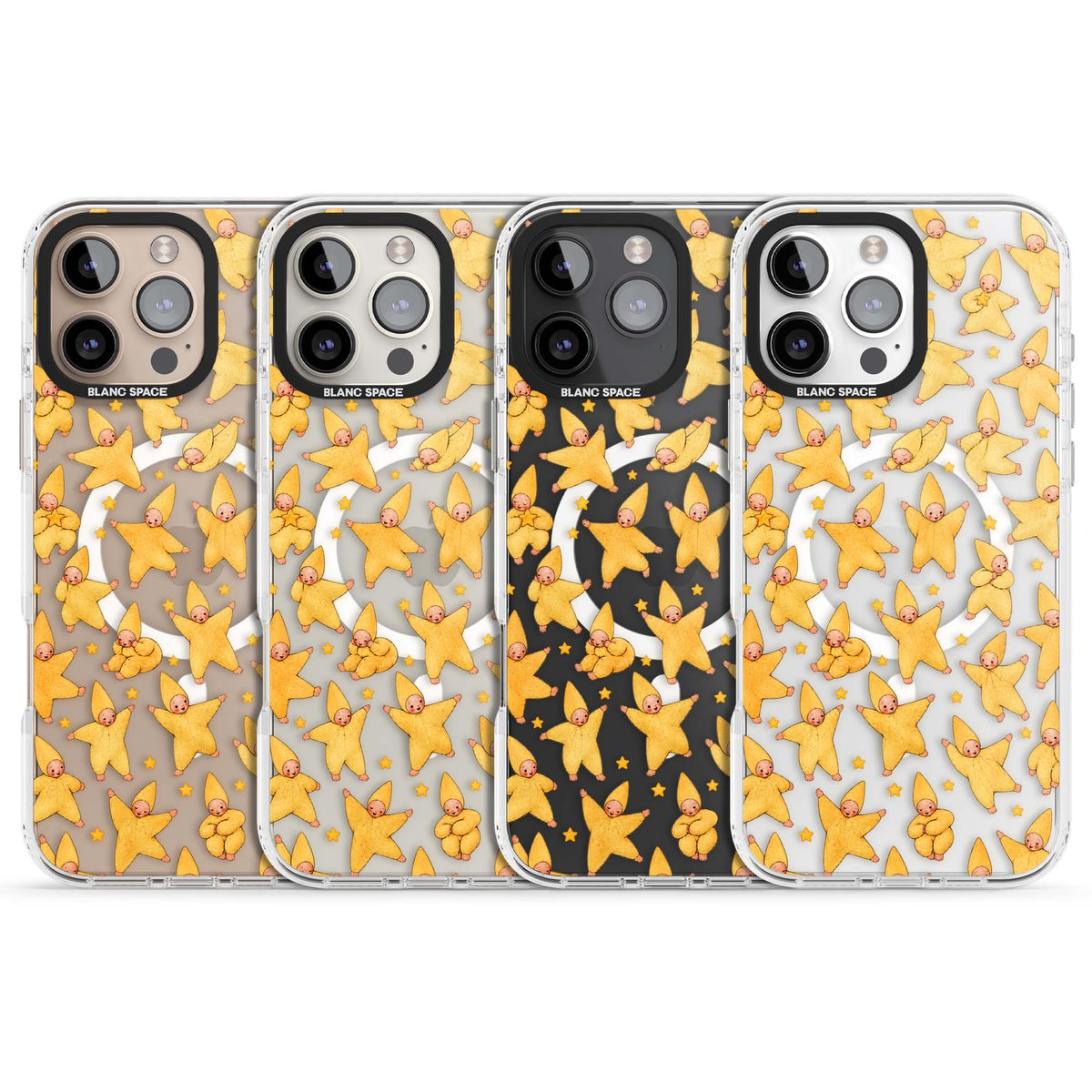 Dancing Star Babies for her iPhone case | Impact Magsafe case for iPhone 16 Pro, iPhone 16 Pro Max