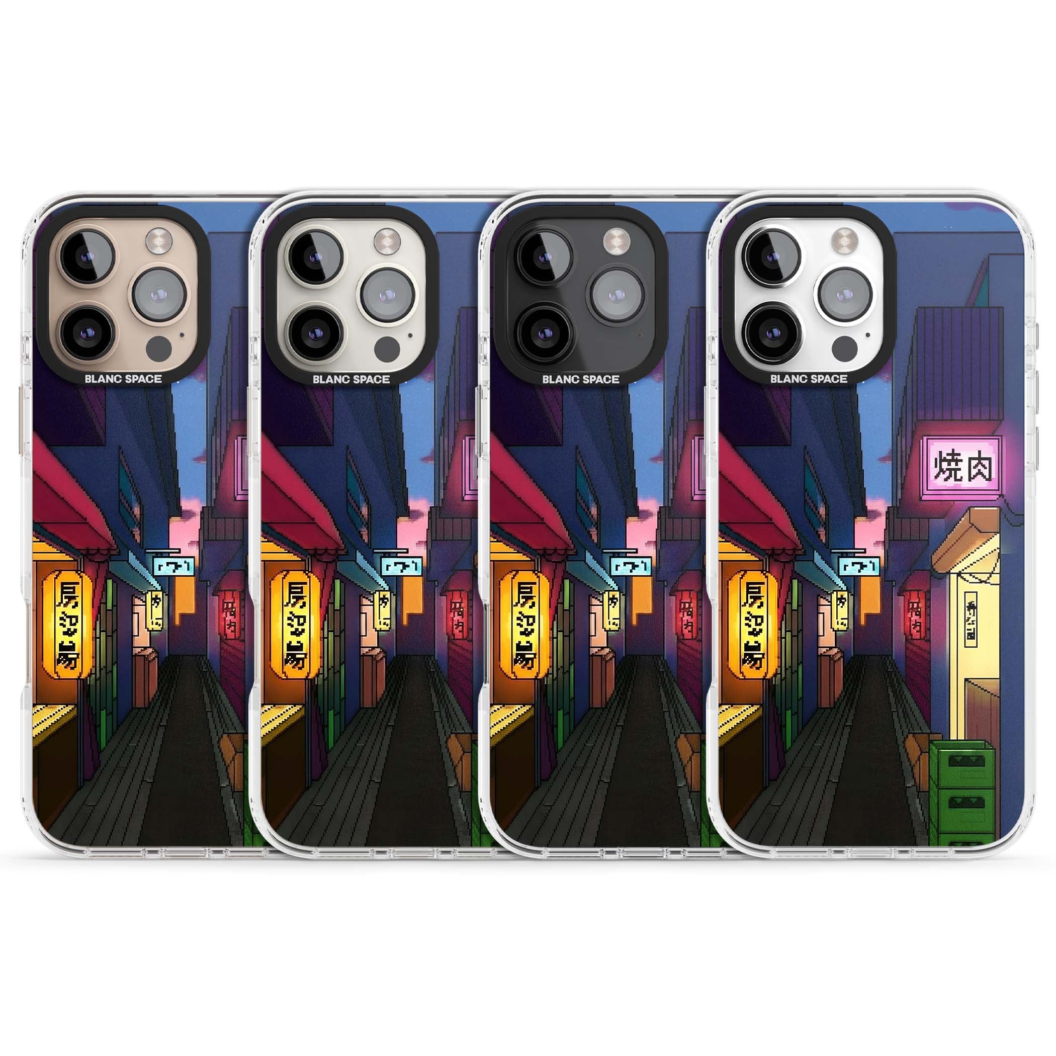 Nights In The Yokocho for him iPhone case | Clear Impact case for iPhone 16 Pro, iPhone 16 Pro Max