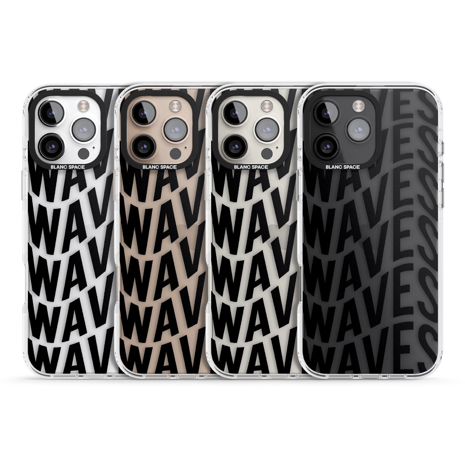 iPhone 16 Pro Max WAVES Clear Impact Phone Case + Magsafe