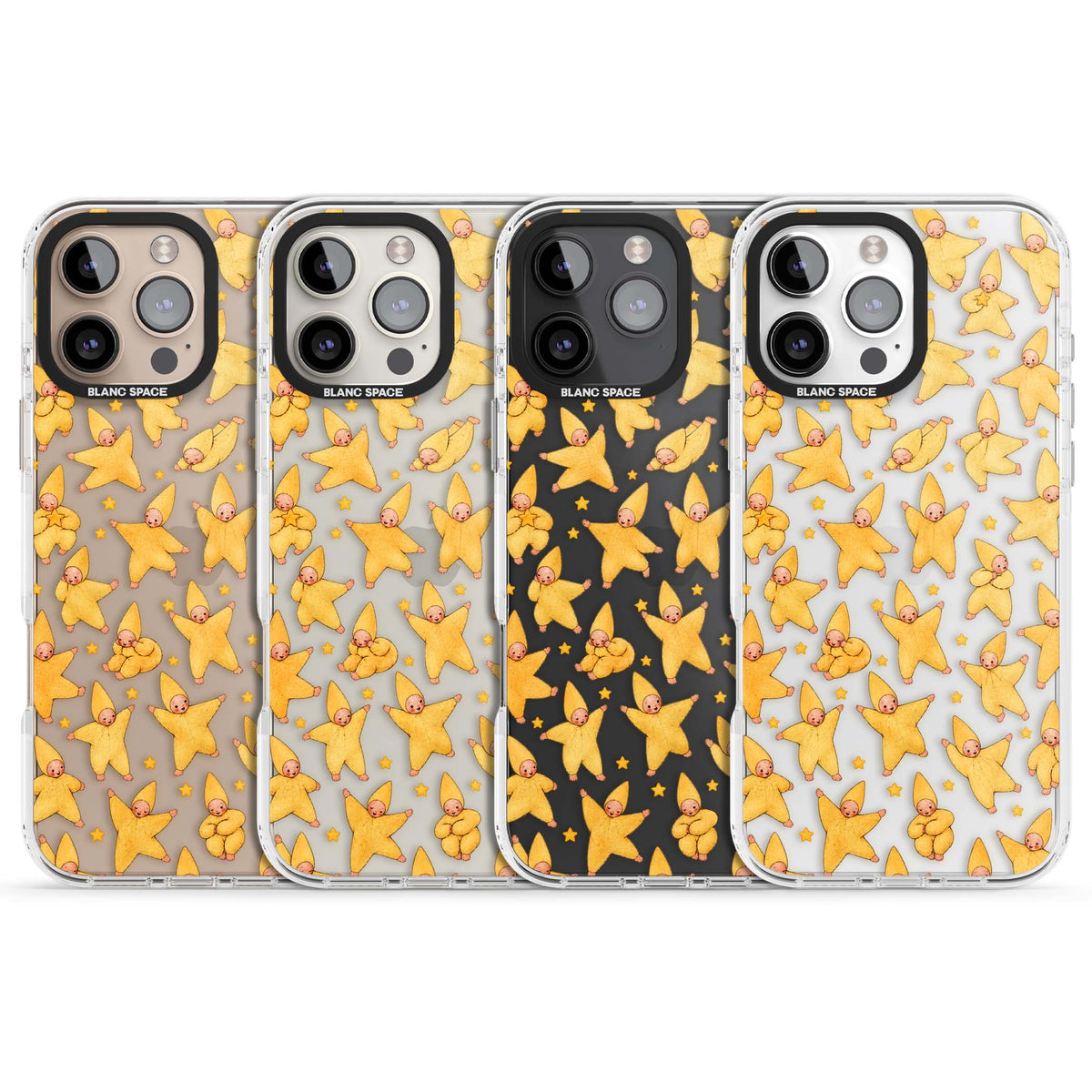 Dancing Star Babies for her iPhone case | Clear Impact case for iPhone 16 Pro, iPhone 16 Pro Max