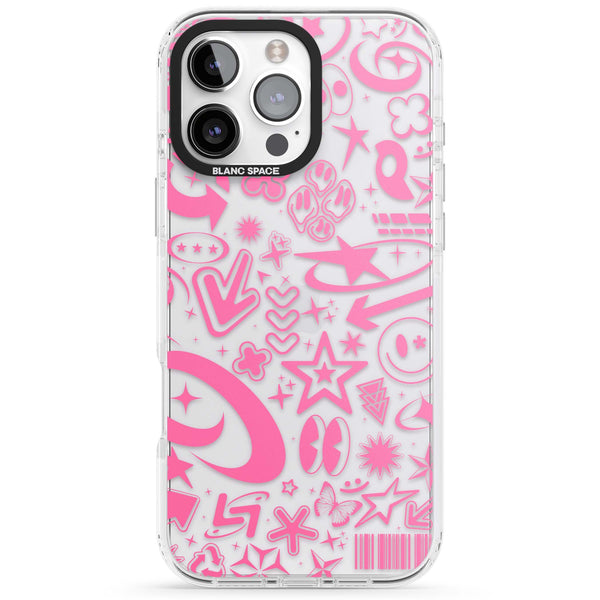 Soft Pink Y2K Pattern