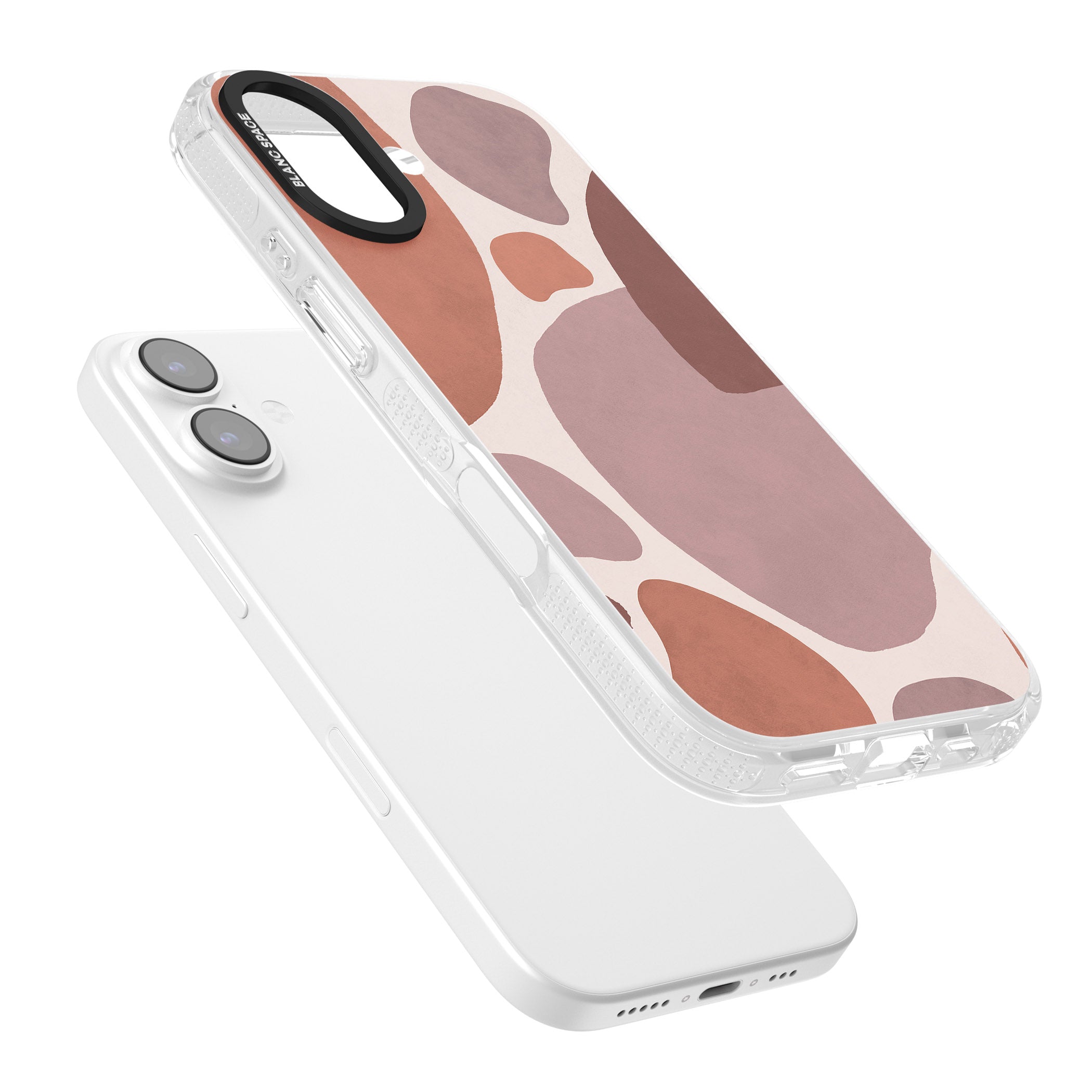 Terra Abstract iPhone 17 Impact Air Clear Phone Case Colours