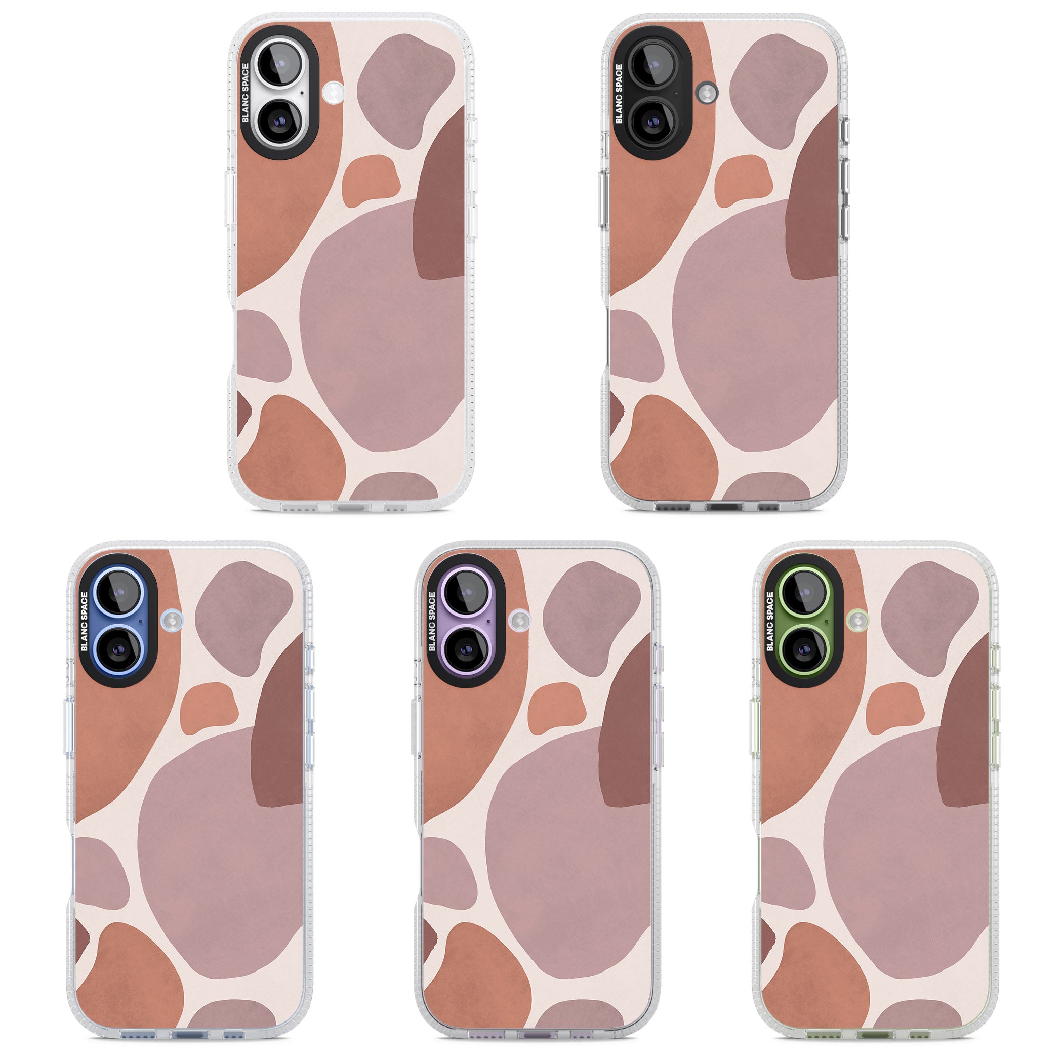 Terra Abstract iPhone 17 Impact Air Clear Phone Case APT Impact Protection