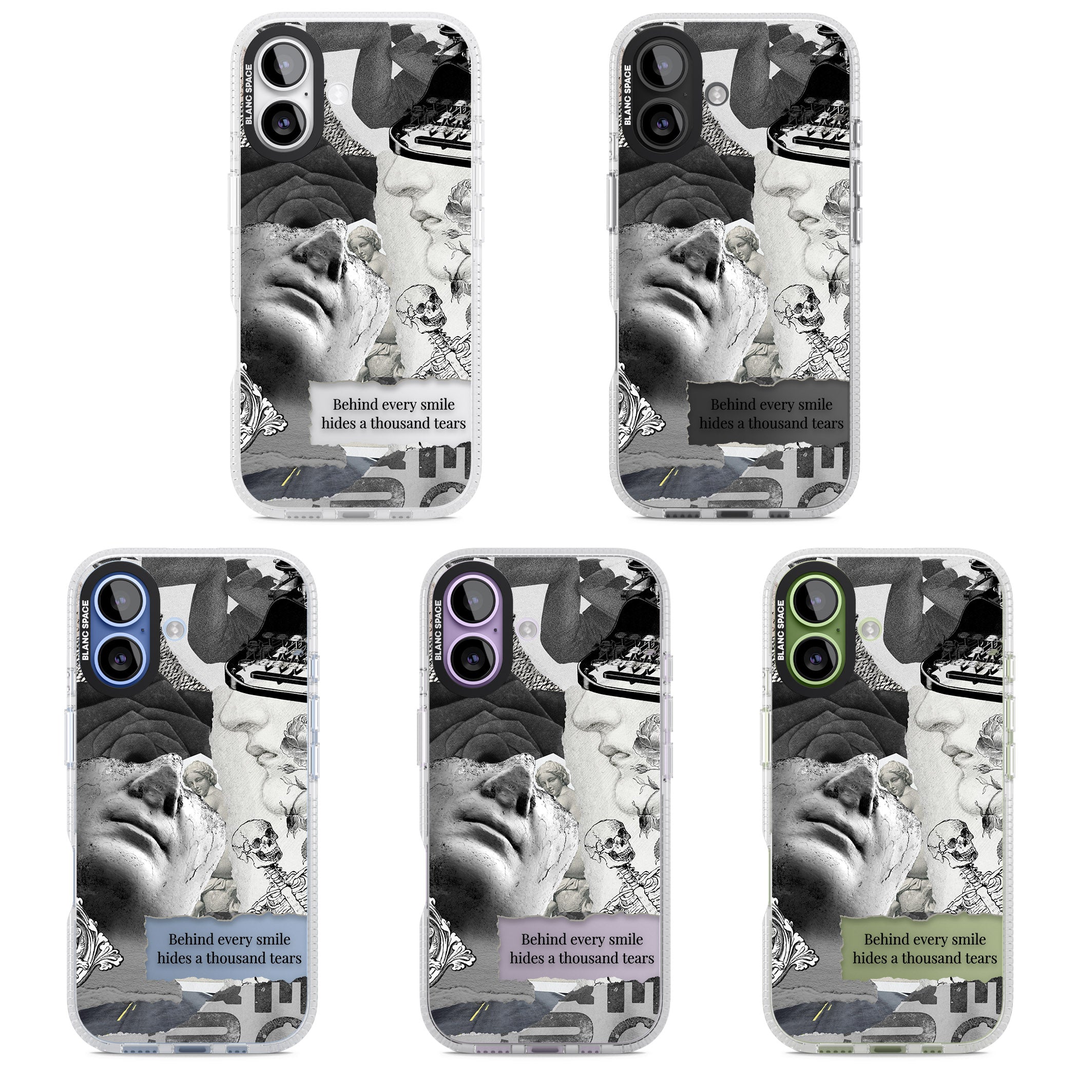 Behind Every Smile iPhone 17 Impact Air Clear Phone Case APT Impact Protection