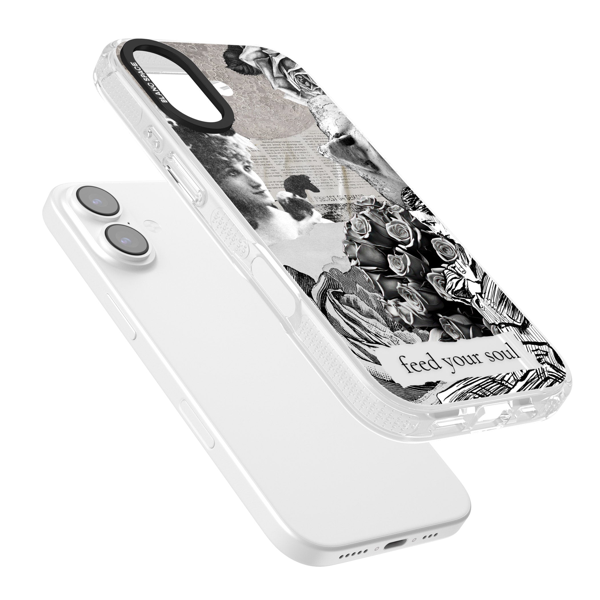 Feed Your Soul iPhone 17 Impact Air Clear Phone Case Colours