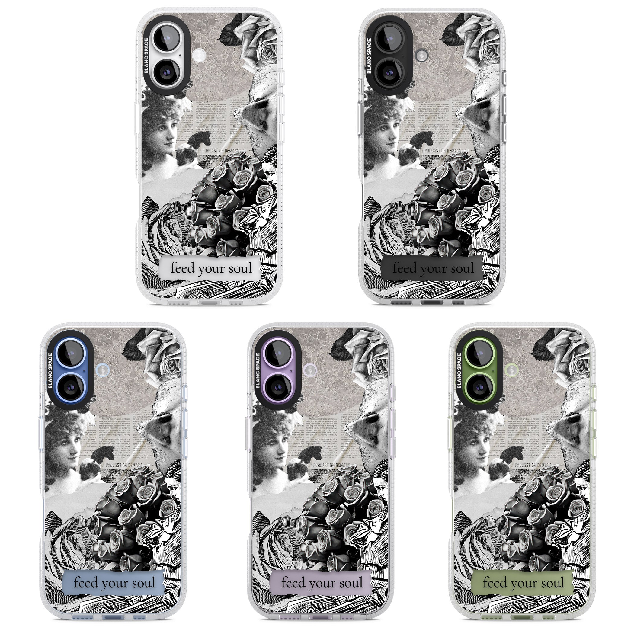 Feed Your Soul iPhone 17 Impact Air Clear Phone Case APT Impact Protection