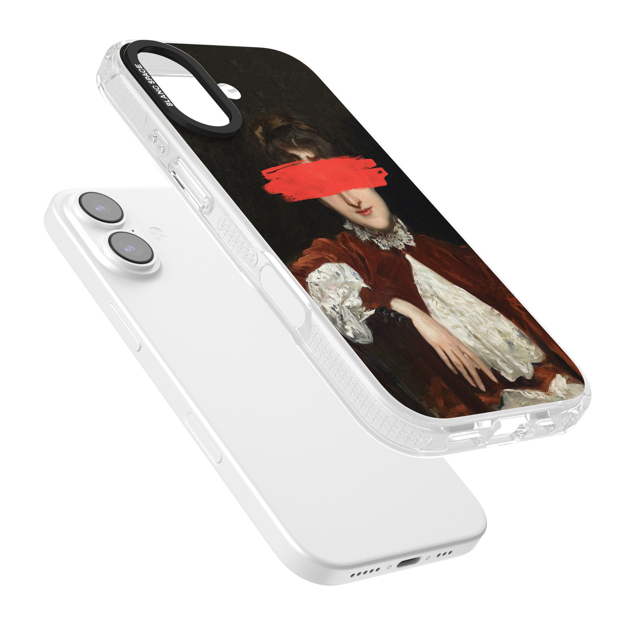 Paint Stroke iPhone 17 Impact Air Clear Phone Case Colours