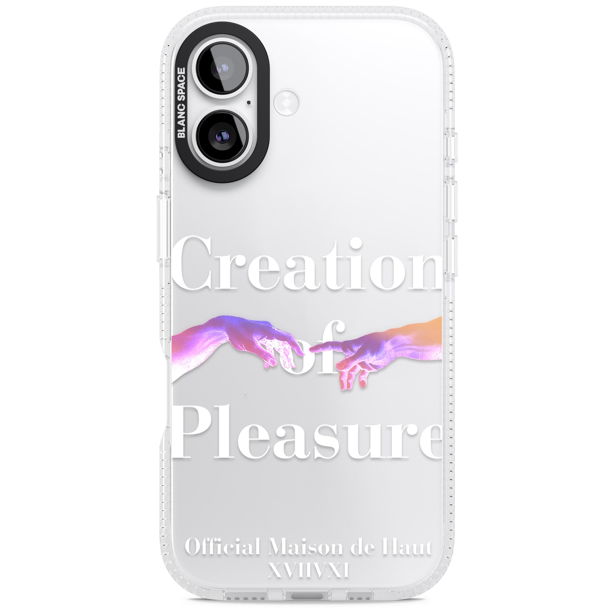 Creation Of Pleasure iPhone 17 Impact Air Clear Phone Case
