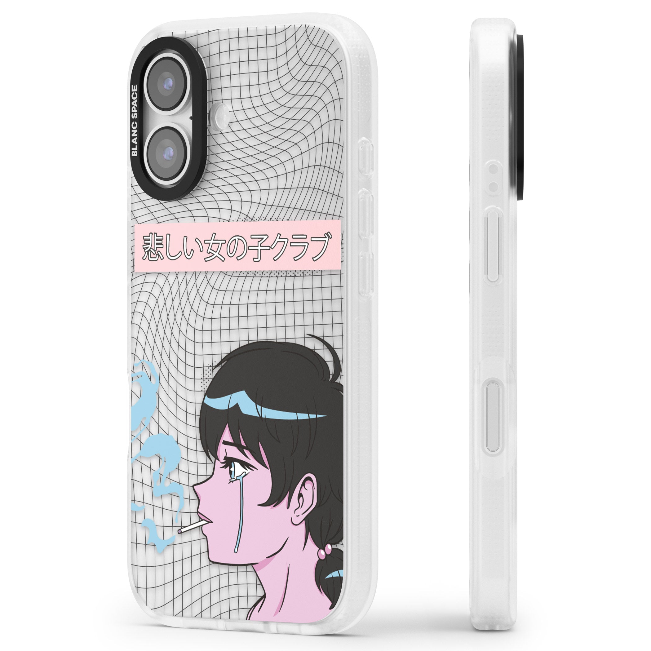 Lost Love iPhone 17 Impact Air Clear Phone Case Side Profile