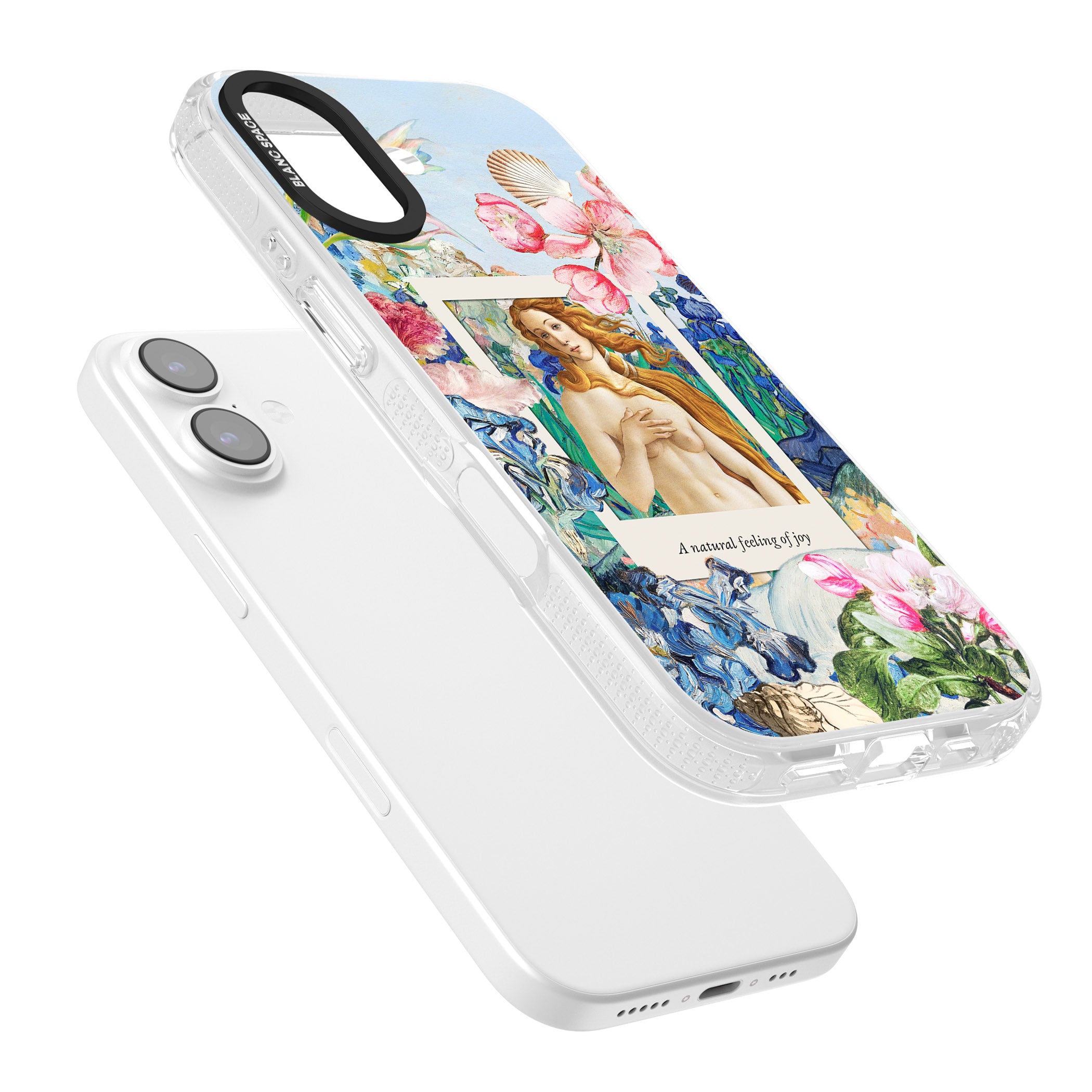 Botticelli Venus iPhone 17 Impact Air Clear Phone Case Colours